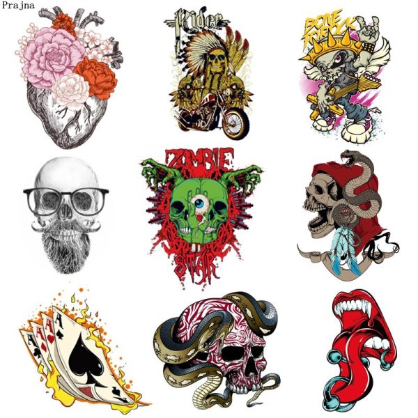 Наклейки в стиле панк