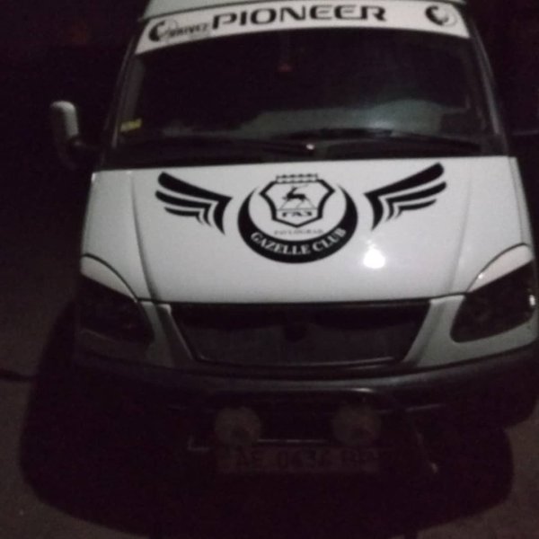 Наклейки на Газель