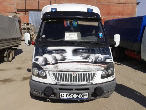 Наклейки на Газель