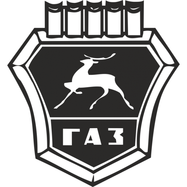 Наклейка на газели на газу