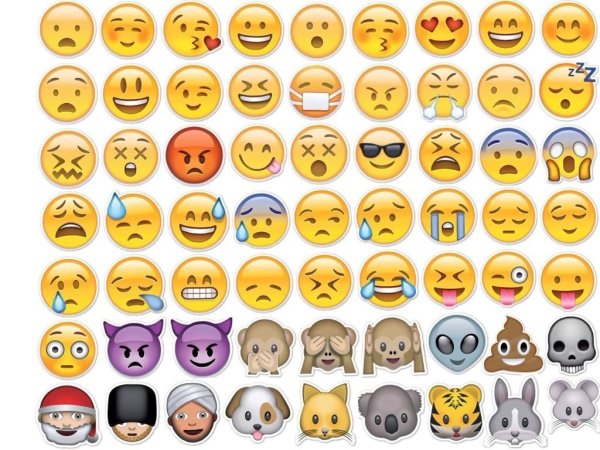 Стикер "смайлы"