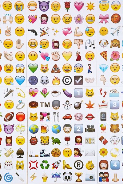 Стикер "смайлы"