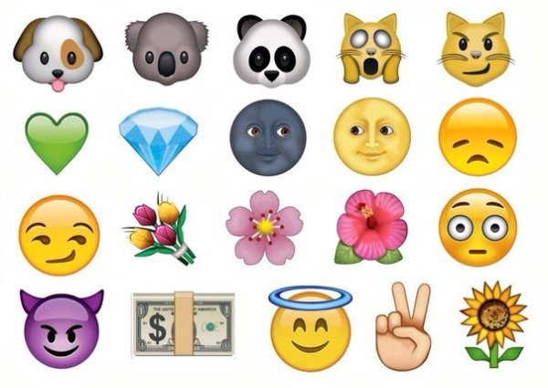 Наклейки - смайлики