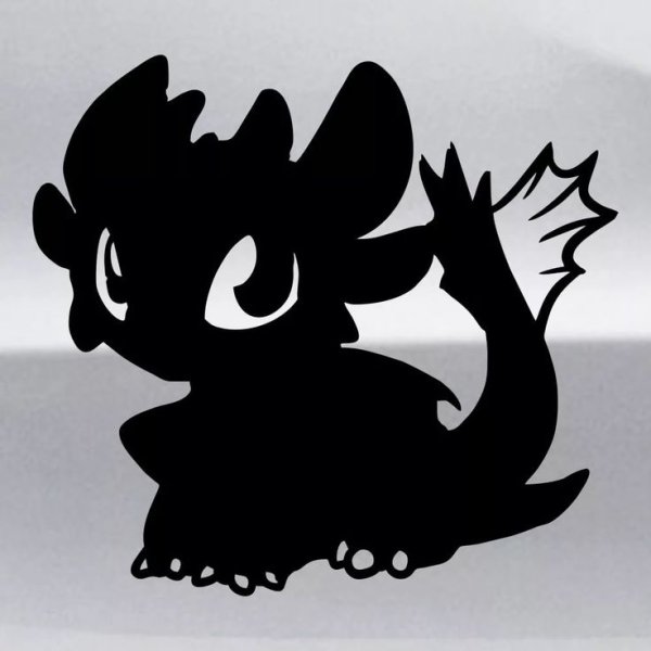 Наклейка дракон