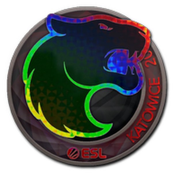 Наклейка Furia Holo Katowice 2019