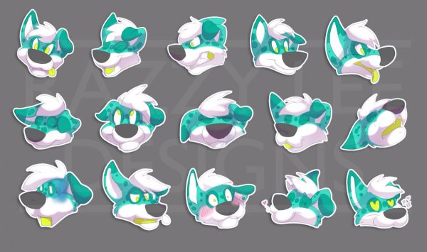 Фурри Стикеры