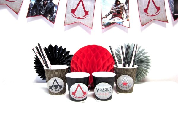 Ассасин наклейки