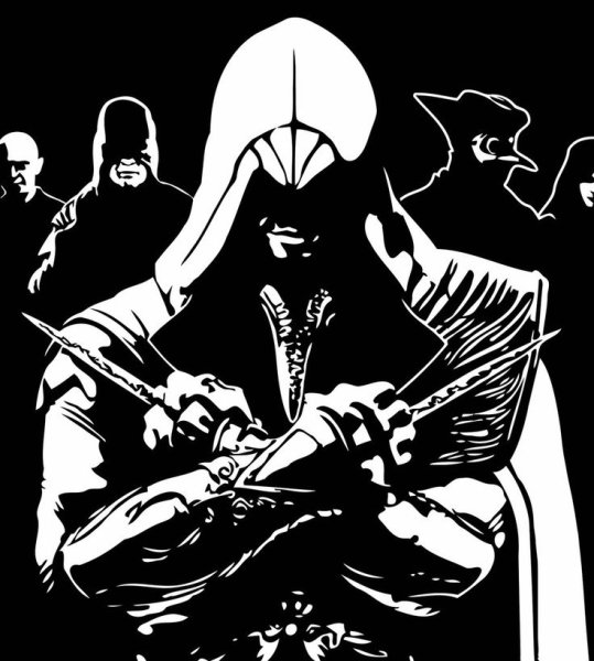 Логотип ассасинов с орлом