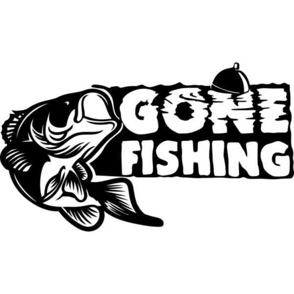 Силуэт рыбака