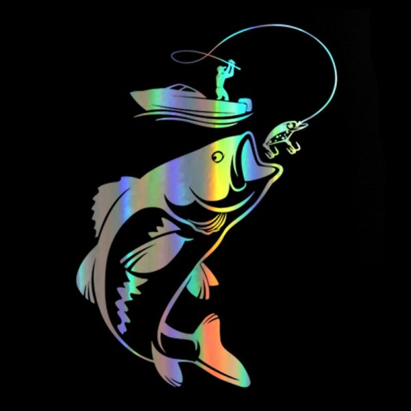 Рыболовные наклейки