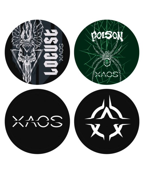 Набор наклеек Xaos Poison (4 шт.)
