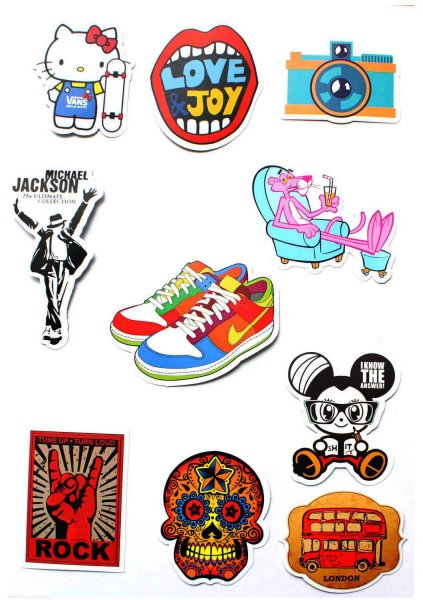 Надписи на самокат