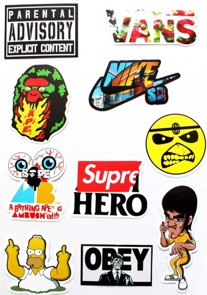 Наклейки тилт