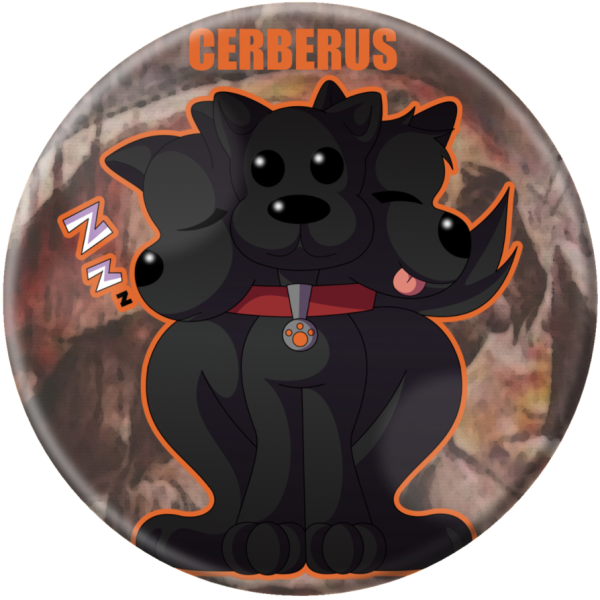 Цербер наклейка