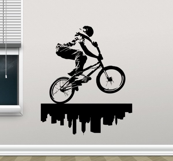Stress BMX наклейка
