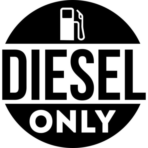 Наклейка Diesel на авто