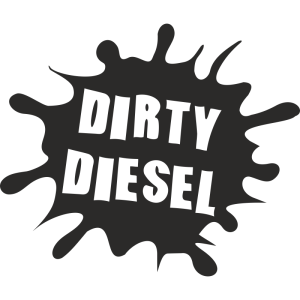 Наклейка Diesel на авто