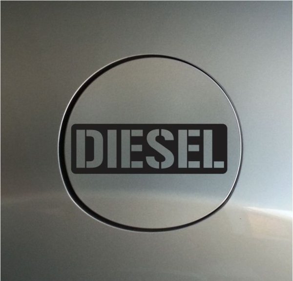Diesel Power-наклейка на авто