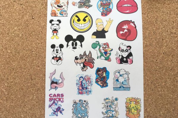 Наклейки для тегов