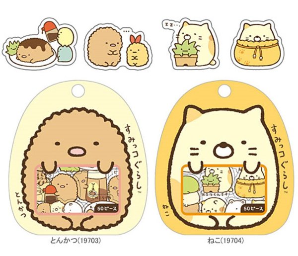 Милые японские наклейки