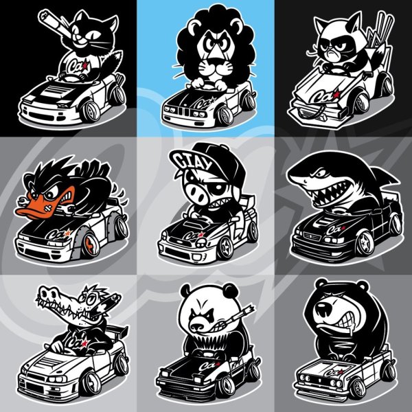 CIAY наклейка на авто