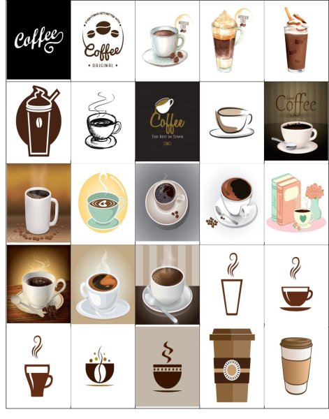 Эмблемы кофеен