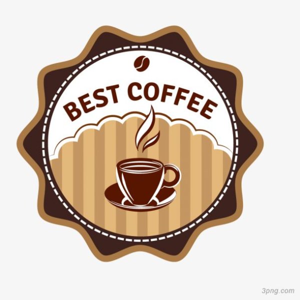 Векторные этикетки кофе