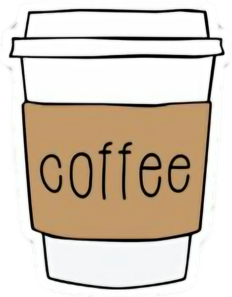 Наклейки кофе