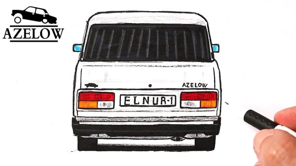 AZELOW 2107 наклейки