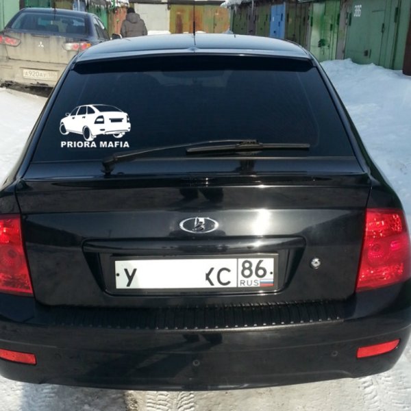 Наклейки на приору