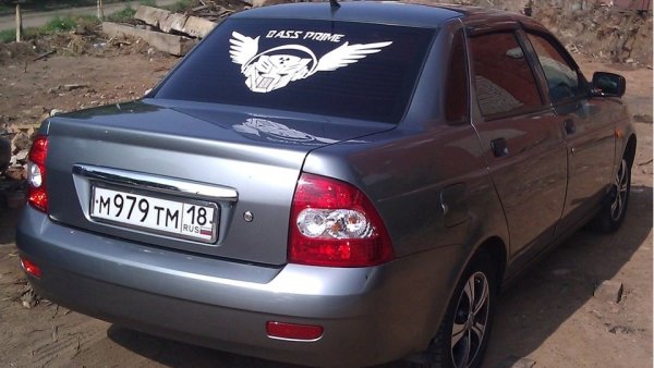 Наклейки на приору