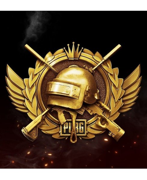 ПУБГ завоеватель каска Голд