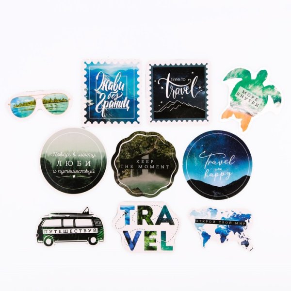 Стикер путешественник