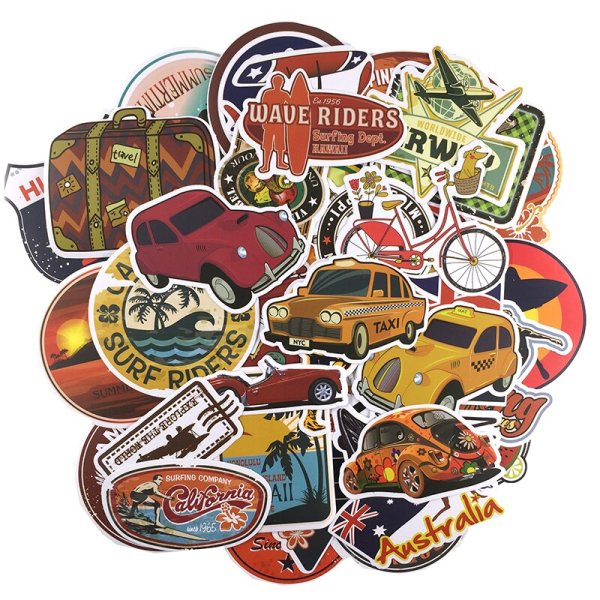 Стикер путешественник