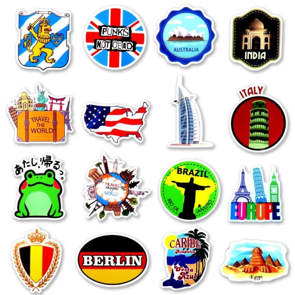 Стикер путешественник