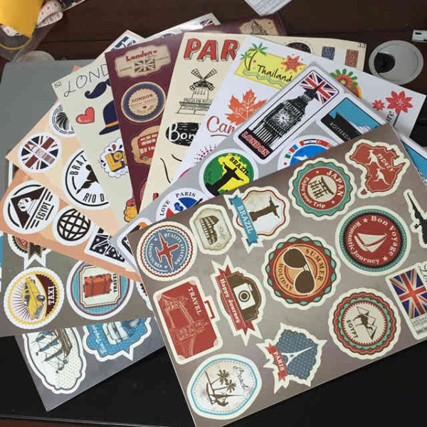 Стикер "путешествие"