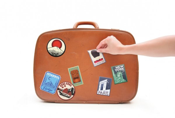 Марки на чемодан