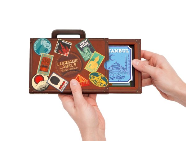 Путешествия (с наклейками)