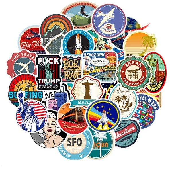 Стикеры Азия