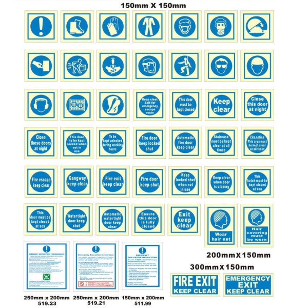 Наклейки знаков имо