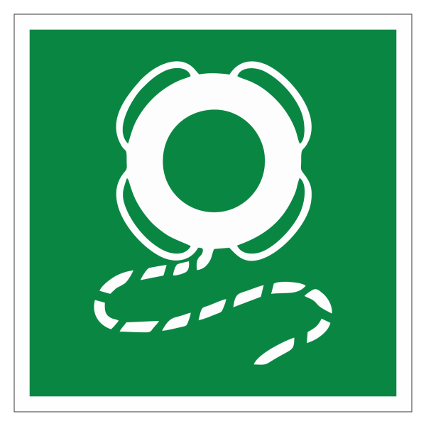 Спасательный круг знак имо