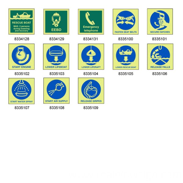 Наклейки знаков имо