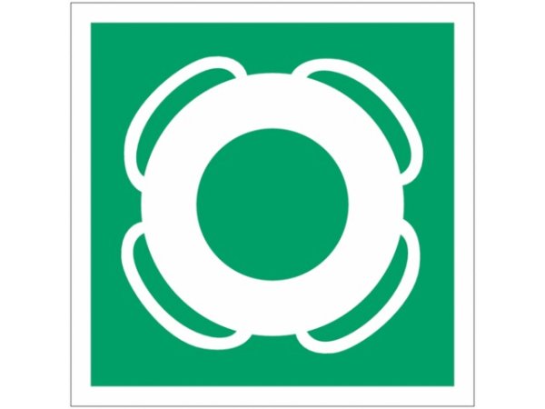 Спасательный круг знак