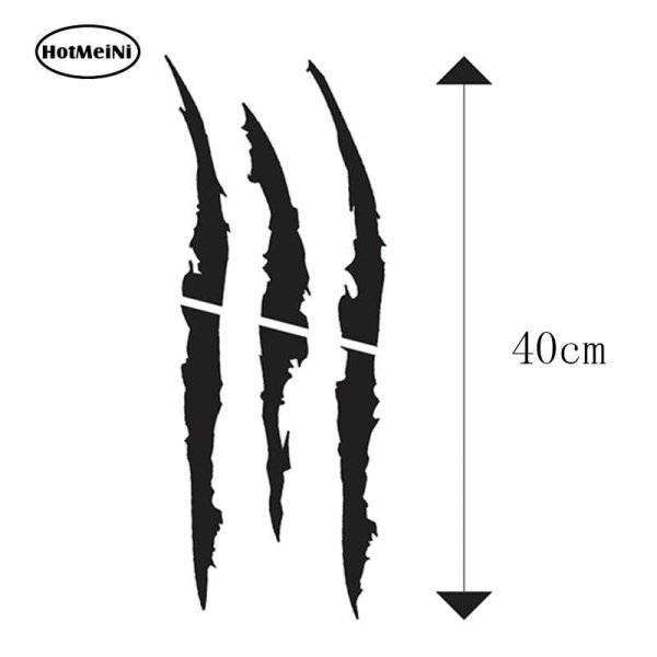 Наклейка след от когтей