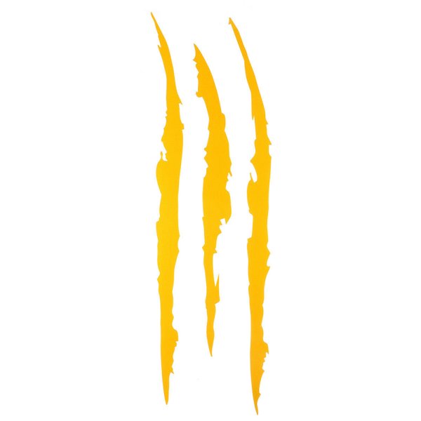 Наклейки на авто следы от когтей