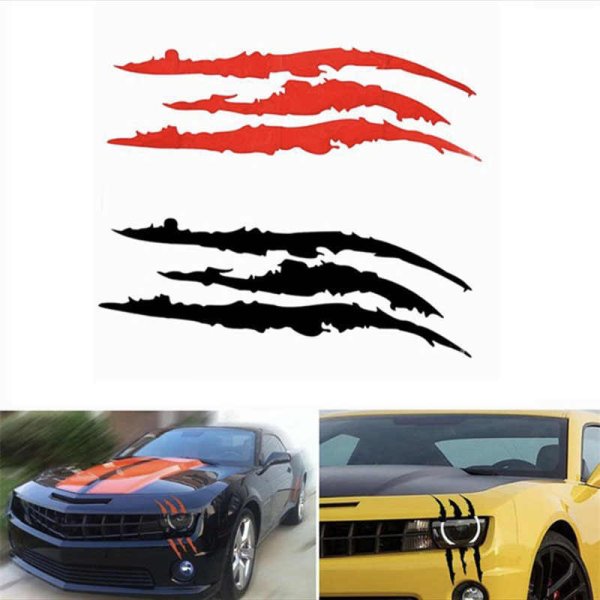 Наклейки на авто царапины