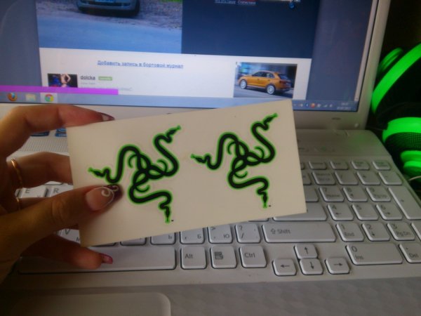 Наклейка рейзер