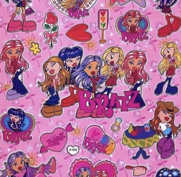 Стикеры братц