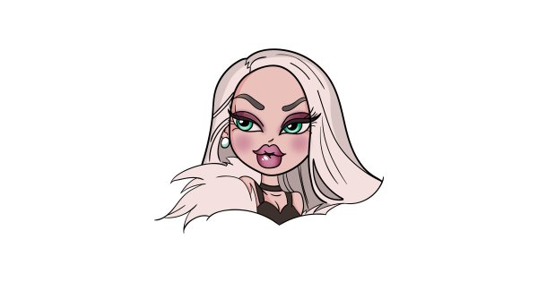 Раскраски одевалки братц