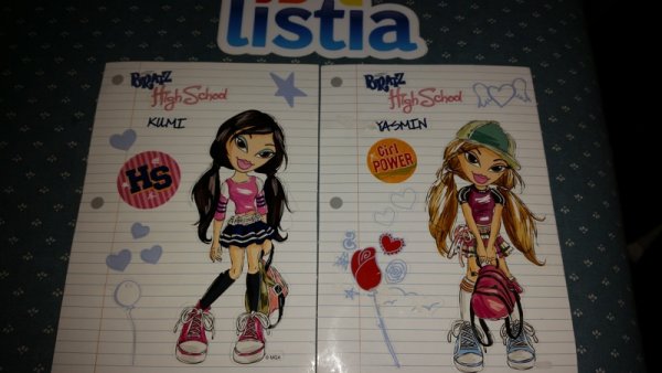 Наклейки Братз